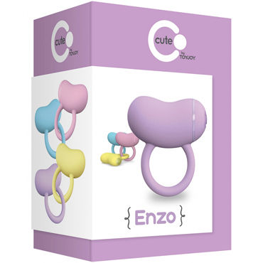 Toy Joy Enzo Couples Ring, фиолетовое - фото, отзывы Toy Joy Enzo Couples Ring, фиолетовое - фото, отзывы