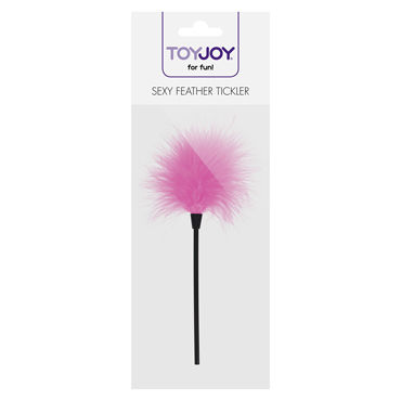Toy Joy Sexy Feather Tickler, розовая - фото, отзывы Toy Joy Sexy Feather Tickler, розовая - фото, отзывы