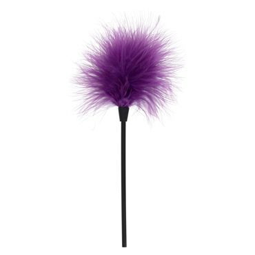 Toy Joy Sexy Feather Tickler, фиолетовая, Мягкая кисточка для игр Toy Joy Sexy Feather Tickler, фиолетовая, Мягкая кисточка для игр