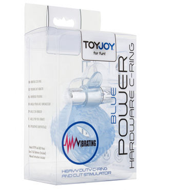 Toy Joy Power Hardware C-ring, голубое - фото, отзывы Toy Joy Power Hardware C-ring, голубое - фото, отзывы