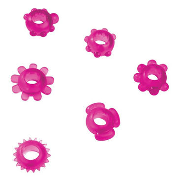 Toy Joy Joy Rings, Набор эрекционных колец на пенис Toy Joy Joy Rings, Набор эрекционных колец на пенис