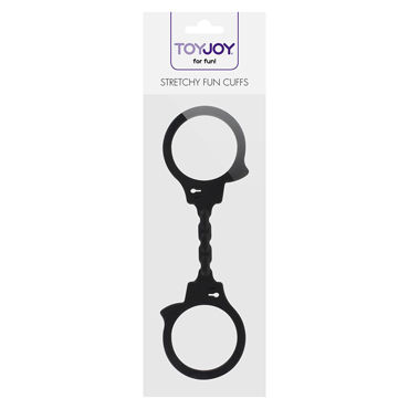 Toy Joy Stretchy Fun Cuffs, черные - фото, отзывы Toy Joy Stretchy Fun Cuffs, черные - фото, отзывы