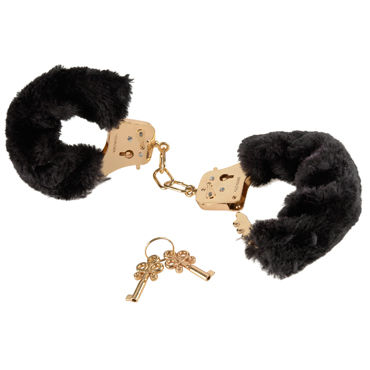 Pipedream Deluxe Furry Cuffs - Наручники с мехом - купить в секс шопе Pipedream Deluxe Furry Cuffs - Наручники с мехом - купить в секс шопе