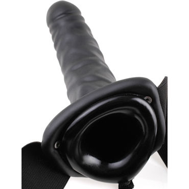 Новинка раздела Секс игрушки - Pipedream Hollow Strap-On, черный Новинка раздела Секс игрушки - Pipedream Hollow Strap-On, черный