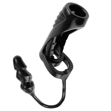 Pipedream Fantasy X-tensions Extreme Enhancer with Anal Plug, Насадка на пенис с анальной пробкой и другие товары Pipedream с фото Pipedream Fantasy X-tensions Extreme Enhancer with Anal Plug, Насадка на пенис с анальной пробкой и другие товары Pipedream с фото