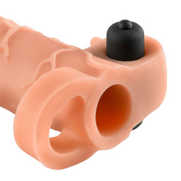 Pipedream Fantasy X-tensions Vibrating Real Feel 2" Extension, телесная, Удлиняющая насадка на 5см с вибрацией и другие товары Pipedream с фото Pipedream Fantasy X-tensions Vibrating Real Feel 2" Extension, телесная, Удлиняющая насадка на 5см с вибрацией и другие товары Pipedream с фото