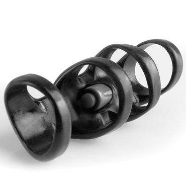 Pipedream Fantasy X-tensions Vibrating Power Cage, Насадка на пенис с вибрацией и другие товары Pipedream с фото Pipedream Fantasy X-tensions Vibrating Power Cage, Насадка на пенис с вибрацией и другие товары Pipedream с фото