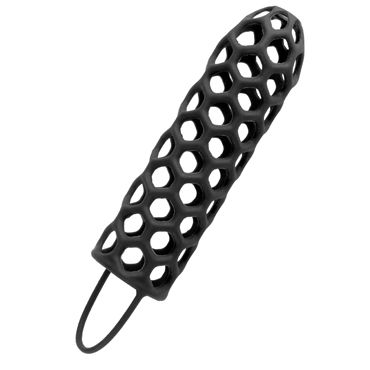 Pipedream Fantasy X-tensions Silicone Warrior Cock Cage, Ажурная насадка на пенис и другие товары Pipedream с фото Pipedream Fantasy X-tensions Silicone Warrior Cock Cage, Ажурная насадка на пенис и другие товары Pipedream с фото