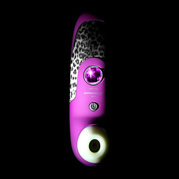 Womanizer W100, розовый/леопардовый - Вакуумный стимулятор клитора - купить в секс шопе Womanizer W100, розовый/леопардовый - Вакуумный стимулятор клитора - купить в секс шопе