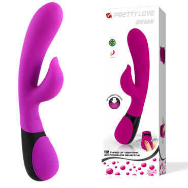 Baile Lust Pretty Love Brian, Вибратор с клиторальным отростком Baile Lust Pretty Love Brian, Вибратор с клиторальным отростком