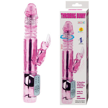 Baile Throbbing Bunny, Многофункциональный вибратор Baile Throbbing Bunny, Многофункциональный вибратор