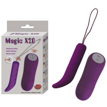 Baile Magic X20, фиолетовый, Вибратор для стимуляции точки G Baile Magic X20, фиолетовый, Вибратор для стимуляции точки G