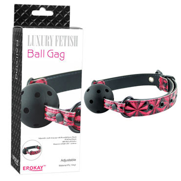 Erokay Ball Gags, красный, Кляп с отверстиями Erokay Ball Gags, красный, Кляп с отверстиями