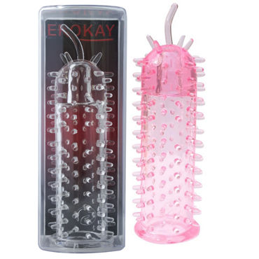 Erokay Caterpillar, розовая, Насадка с усиками Erokay Caterpillar, розовая, Насадка с усиками