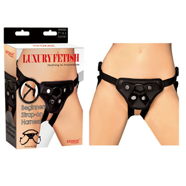 Erokay Beginners Strap On Harness, черные, Трусы для страпона Erokay Beginners Strap On Harness, черные, Трусы для страпона