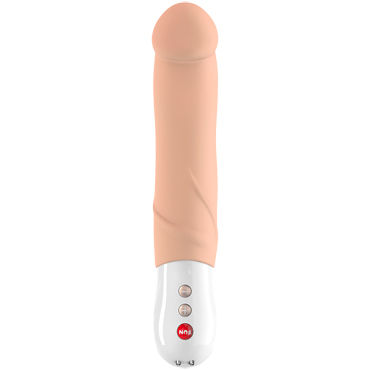 Fun Factory Big Boss G5, телесный - Реалистичный перезаряжаемый вибратор увеличенного размера (+25% мощности) - купить в секс шопе Fun Factory Big Boss G5, телесный - Реалистичный перезаряжаемый вибратор увеличенного размера (+25% мощности) - купить в секс шопе