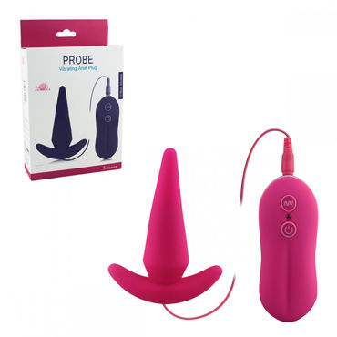 Howells Aphrodisia Probe Vibrating Anal Plug, розовая, Анальная вибровтулка Howells Aphrodisia Probe Vibrating Anal Plug, розовая, Анальная вибровтулка
