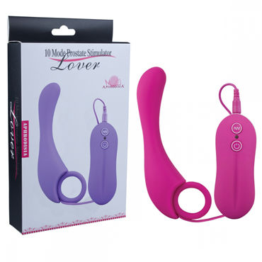 Howells Aphrodisia 10 Mode Prostate Stimulator Lover, розовый, Вибростимулятор простаты Howells Aphrodisia 10 Mode Prostate Stimulator Lover, розовый, Вибростимулятор простаты
