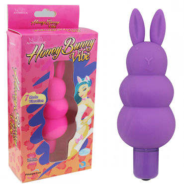 Howells Aphrodisia Honey Bunny, фиолетовый, Вибратор в форме кролика Howells Aphrodisia Honey Bunny, фиолетовый, Вибратор в форме кролика