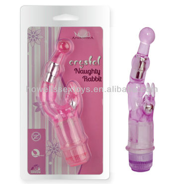 Howells Aphrodisia Crystal Stimulator Naughty Rabbit, фиолетовый, Вибратор с клиторальным стимулятором Howells Aphrodisia Crystal Stimulator Naughty Rabbit, фиолетовый, Вибратор с клиторальным стимулятором