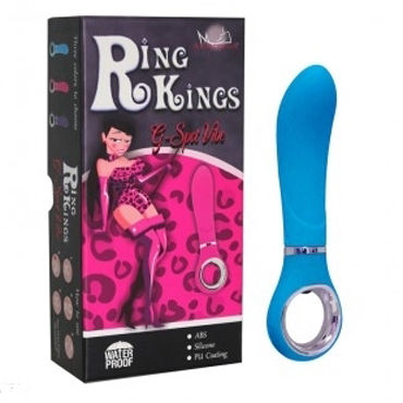 Howells Aphrodisia Ring Kings-7 Mode G-Spot Vibe, голубой, Вибратор для точки G Howells Aphrodisia Ring Kings-7 Mode G-Spot Vibe, голубой, Вибратор для точки G