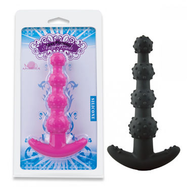 Howells Aphrodisia Max Pleasure Anal Beads, черная, Анальная цепочка Howells Aphrodisia Max Pleasure Anal Beads, черная, Анальная цепочка