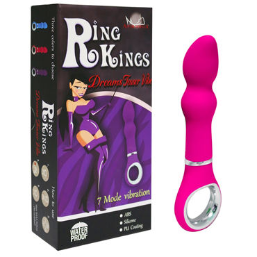 Howells Aphrodisia Ring Kings-7 Mode Dreams Vibe, розовый, Рельефный вибратор Howells Aphrodisia Ring Kings-7 Mode Dreams Vibe, розовый, Рельефный вибратор