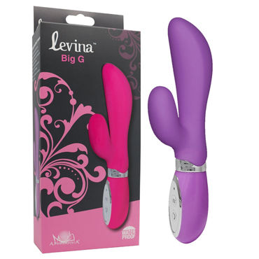 Howells Aphrodisia Levina Big G, фиолетовый, Вибратор с клиторальным стимулятором Howells Aphrodisia Levina Big G, фиолетовый, Вибратор с клиторальным стимулятором