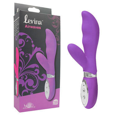 Howells Aphrodisia Levina Airwaves, фиолетовый, Вибратор с клиторальным стимулятором Howells Aphrodisia Levina Airwaves, фиолетовый, Вибратор с клиторальным стимулятором