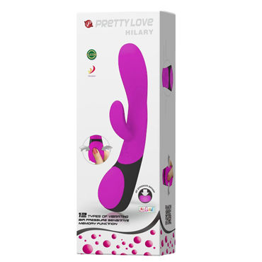Baile Pretty Love Hilary - Вибратор с клиторальным отростком - купить в секс шопе Baile Pretty Love Hilary - Вибратор с клиторальным отростком - купить в секс шопе
