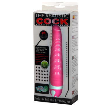Baile The Realistic Cock - Рельефный вибратор - купить в секс шопе Baile The Realistic Cock - Рельефный вибратор - купить в секс шопе