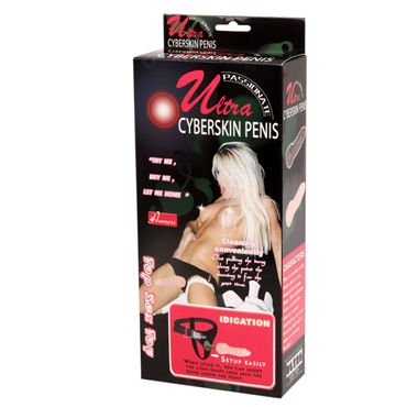 Baile Ultra Cyberskin Penis - Женский страпон с трусиками - купить в секс шопе Baile Ultra Cyberskin Penis - Женский страпон с трусиками - купить в секс шопе