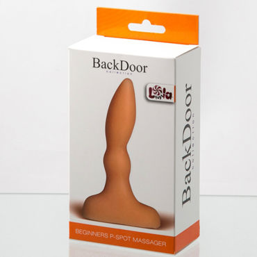 Lola Toys Back Door Beginners P-Spot Massager, телесный - Стимулятор простаты для начинающих - купить в секс шопе Lola Toys Back Door Beginners P-Spot Massager, телесный - Стимулятор простаты для начинающих - купить в секс шопе