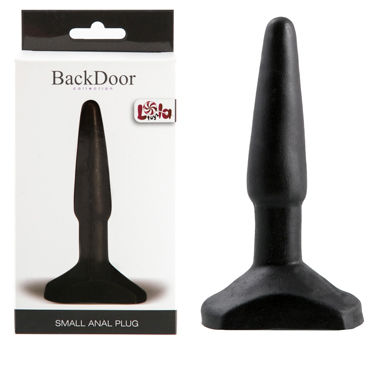 Lola Toys Back Door Small Anal Plug, черная, Маленькая анальная пробка Lola Toys Back Door Small Anal Plug, черная, Маленькая анальная пробка