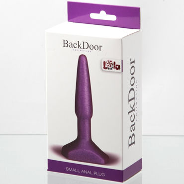 Lola Toys Back Door Small Anal Plug, фиолетовая - Маленькая анальная пробка - купить в секс шопе Lola Toys Back Door Small Anal Plug, фиолетовая - Маленькая анальная пробка - купить в секс шопе