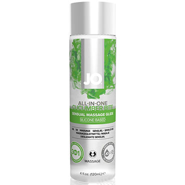 System JO All-In-One Cucumber Bite, 120мл, Массажное масло и лубрикант с ароматом огурца System JO All-In-One Cucumber Bite, 120мл, Массажное масло и лубрикант с ароматом огурца
