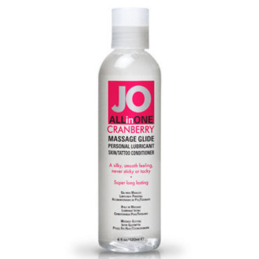 System JO All-In-One Massage Oil Cranberry, 120мл, Массажный гель-масло с ароматом клюквы System JO All-In-One Massage Oil Cranberry, 120мл, Массажный гель-масло с ароматом клюквы