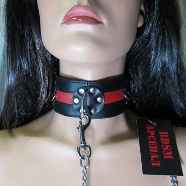 BDSM Арсенал поводок с кожаной петлей, 90 см - фото, отзывы BDSM Арсенал поводок с кожаной петлей, 90 см - фото, отзывы