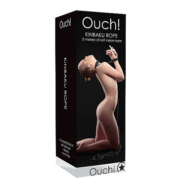 Ouch Kinbaku Rope 5м, черная - фото, отзывы Ouch Kinbaku Rope 5м, черная - фото, отзывы