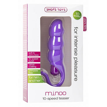 Shots Toys Minoo, фиолетовый - фото, отзывы Shots Toys Minoo, фиолетовый - фото, отзывы