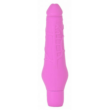 Shots Toys Silicone Penis, розовый, Вибратор реалистичной формы Shots Toys Silicone Penis, розовый, Вибратор реалистичной формы