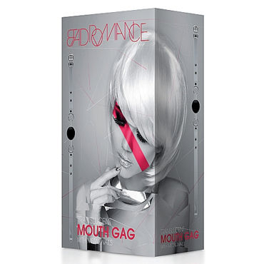 Shots Toys Bad Romance Mouth Gag, бело-черный - фото, отзывы Shots Toys Bad Romance Mouth Gag, бело-черный - фото, отзывы