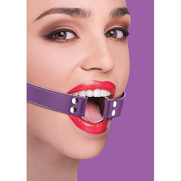 Ouch! Ring Gag, фиолетовый, Расширяющий кляп Ouch! Ring Gag, фиолетовый, Расширяющий кляп