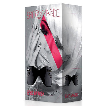 Shots Toys Bad Romance Stitching Eye mask with Metal Nails, черная - фото, отзывы Shots Toys Bad Romance Stitching Eye mask with Metal Nails, черная - фото, отзывы