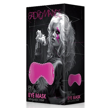 Shots Toys Bad Romance Stitching Eye Mask with Elastic Strap, розовая - фото, отзывы Shots Toys Bad Romance Stitching Eye Mask with Elastic Strap, розовая - фото, отзывы