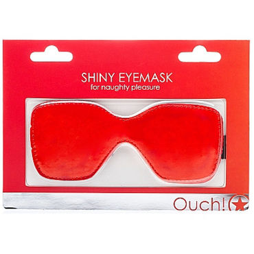 Ouch Shiny Eye mask, красная - фото, отзывы Ouch Shiny Eye mask, красная - фото, отзывы