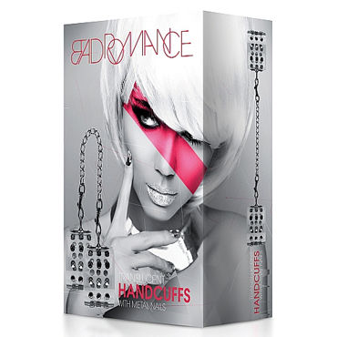 Shots Toys Bad Romance Translucent Handcuffs with Metal Nails, белые - фото, отзывы Shots Toys Bad Romance Translucent Handcuffs with Metal Nails, белые - фото, отзывы