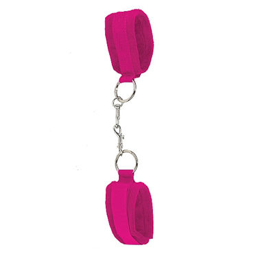 Ouch Velcro Cuffs, розовые, Наручники на липучке Ouch Velcro Cuffs, розовые, Наручники на липучке