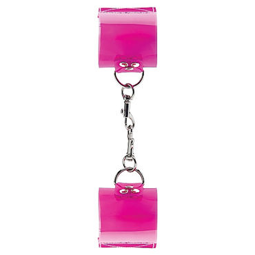 Shots Toys Bad Romance Translucent Handcuffs with Velcro, Наручники на липучке Shots Toys Bad Romance Translucent Handcuffs with Velcro, Наручники на липучке