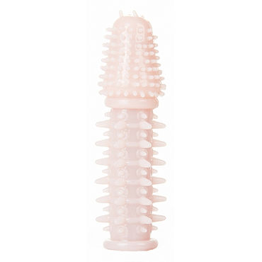Shots Toys Thrilling Silicone Penis Extension, телесная, Насадка на пенис с усиками и увеличенной головкой Shots Toys Thrilling Silicone Penis Extension, телесная, Насадка на пенис с усиками и увеличенной головкой